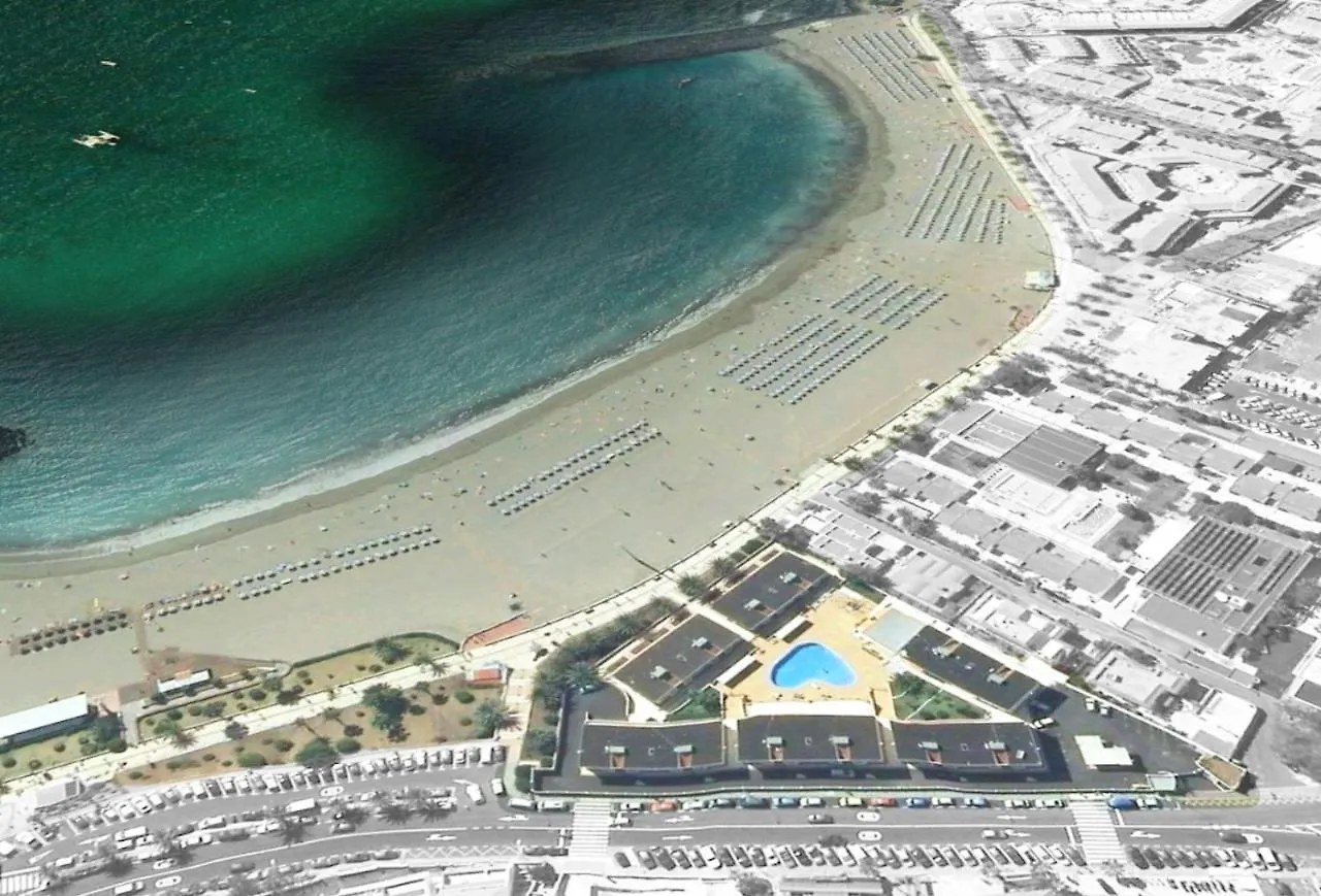 Vera Mar 8A - Primera Linea Con Piscina Y Parking Arona  Lägenhet